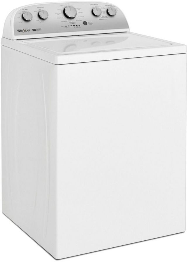 Whirlpool® 3.8 - 3.9 Cu. Ft. 2 in 1 Removable Agitator White Top Load Washer -3