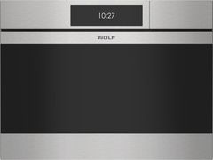 Wolf® M Series Contemporary 24" Stainless Steel Single Electric Wall Oven