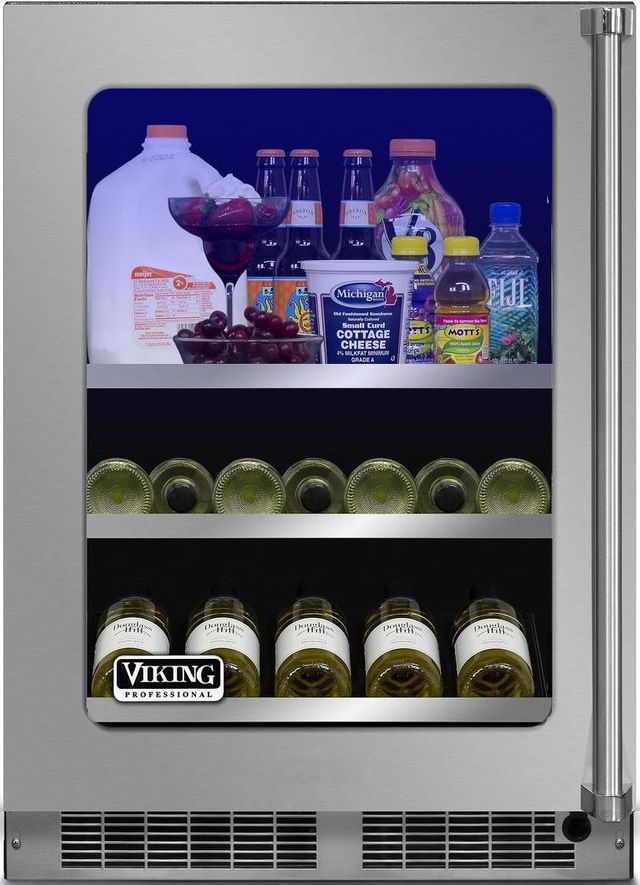 Viking® Professional 5 Series 24" Stainless Steel Beverage Center-0