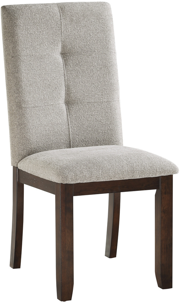 Homelegance® Binghampton Dark Cherry/Moonstone Side Chair