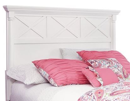 Tête de lit à panneaux double double Kaslyn, blanc, Signature Design by Ashley®