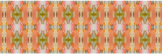 Laura Park Designs Under The Sea Orange 3' x 8' Floor Mat