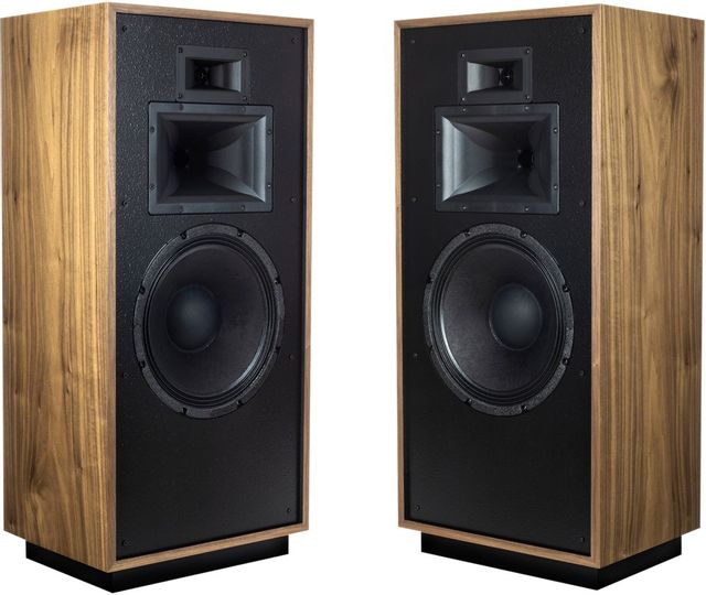 Klipsch® Heritage Forte IV American Walnut 12" Floor Standing Speakers (Pair) 1
