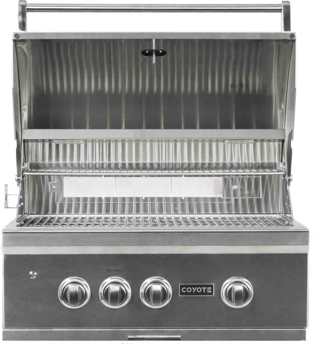 Coyote Outdoor Living S-Series 30" Built In Stainless Steel Natural Gas Grill 1