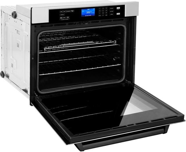 ZLINE Autograph Edition 30" Stainless Steel Single Electric Wall Oven  4