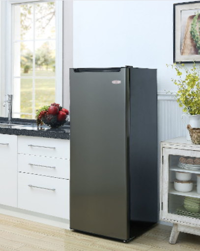 Marathon® 8.5 Cu. Ft. Black Steel Mid-Sized Refrigerator 4