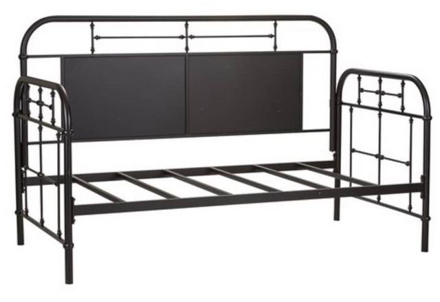 Liberty Vintage Black Twin Metal Day Youth Bed-0