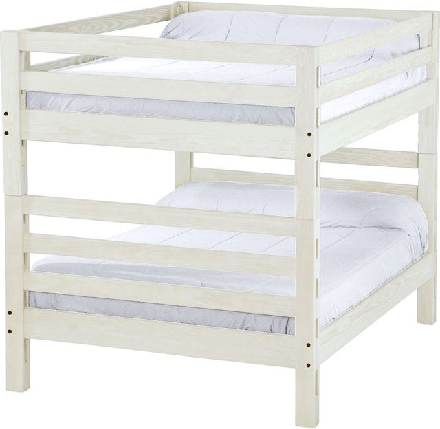 Crate Designs™ Espresso Full XL Over Full XL Ladder End Bunk Bed 2