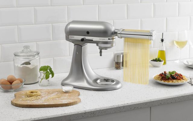 KitchenAid® 2-Piece Stainless Steel Pasta Cutter Set Stand Mixer Attachment 3