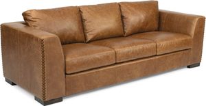 Flexsteel® Hawkins Brown Sofa