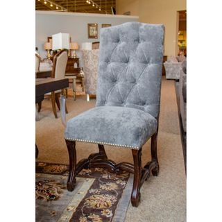 Furniture Source International Aurora Tufted Velvet Dining Chair