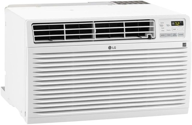 LG 10,000 BTU's White Thru-The-Wall Air Conditioner with Heat 6