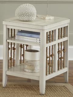 Liberty Furniture Dockside II White Chair Side Table
