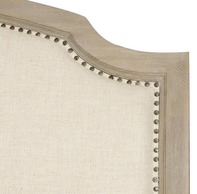 Bernhardt Santa Barbara Beige/Sandstone Queen Upholstered Panel Bed 2