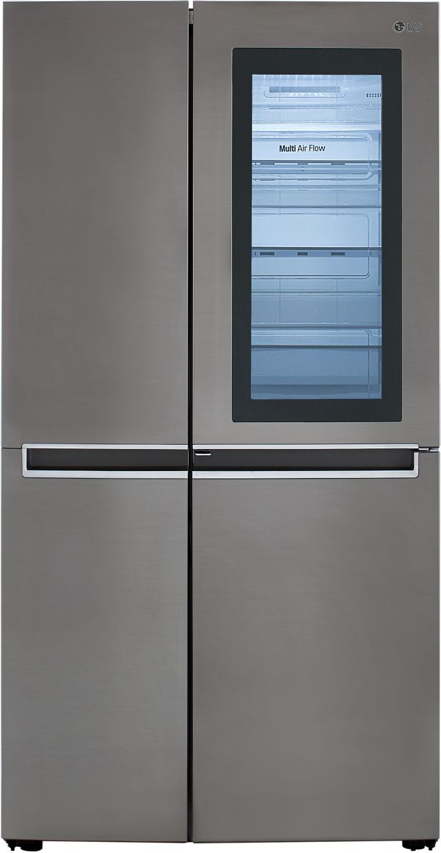 LG 26.8 Cu. Ft. Platinum Silver Side by Side Refrigerator 8