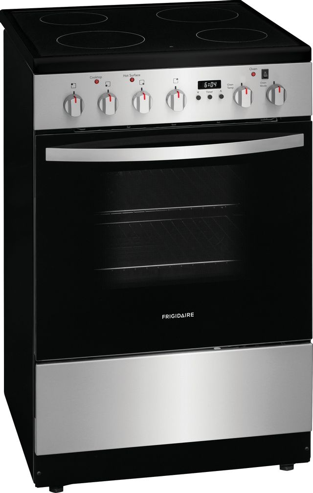 Frigidaire® 24" Stainless Steel Free Standing Electric Range-1