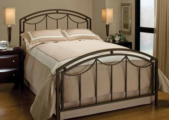 Hillsdale Furniture Arlington Bronze King Bed | Colder's | Milwaukee Area