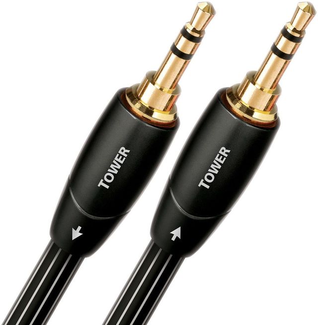 AudioQuest® Tower 3.5mm Interconnect Analog Audio Cable (0.6M/1'11")