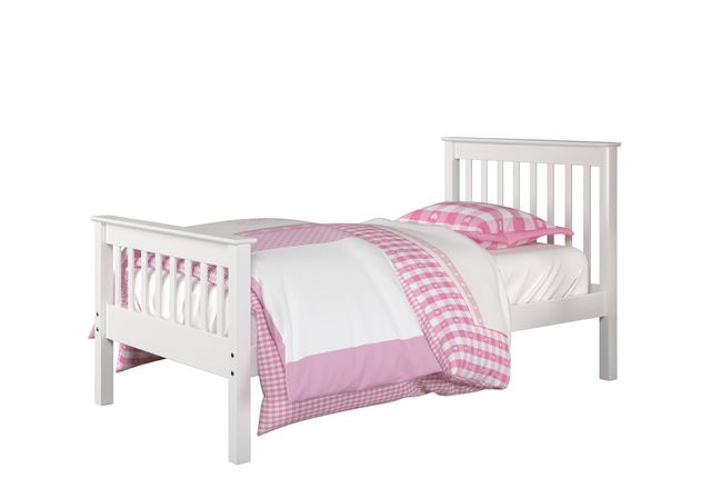 Donco Kids Monaco White Twin Bed-0