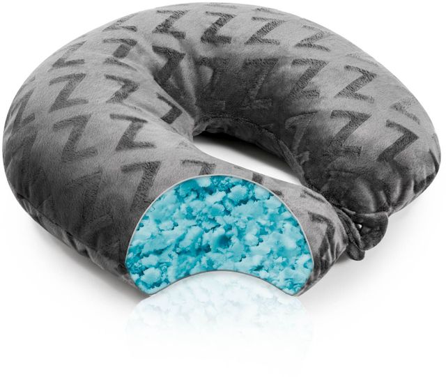 Malouf® Z® Travel Neck Shredded Gel Dough Pillow 3