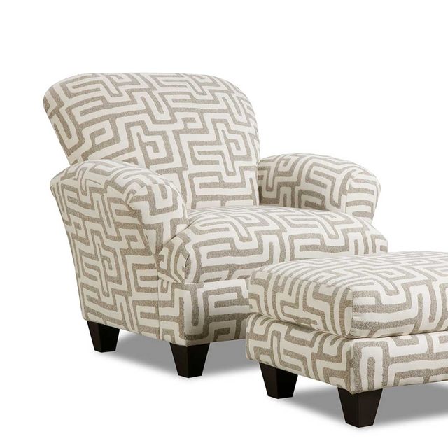 Corinthian Furniture Colonist Totem Accent Chair-1