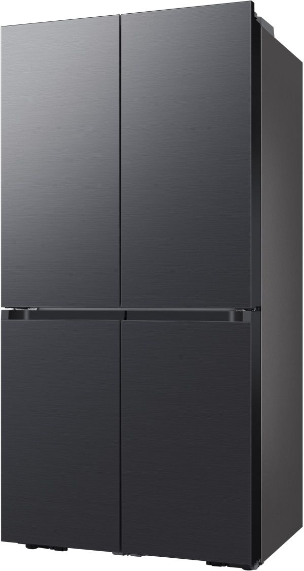 Samsung Bespoke 23.0 Cu. Ft. Matte Black Steel Smart Counter Depth 4-Door Flex™ French Door Refrigerator with WiFi and Customizable Panel Colors 8