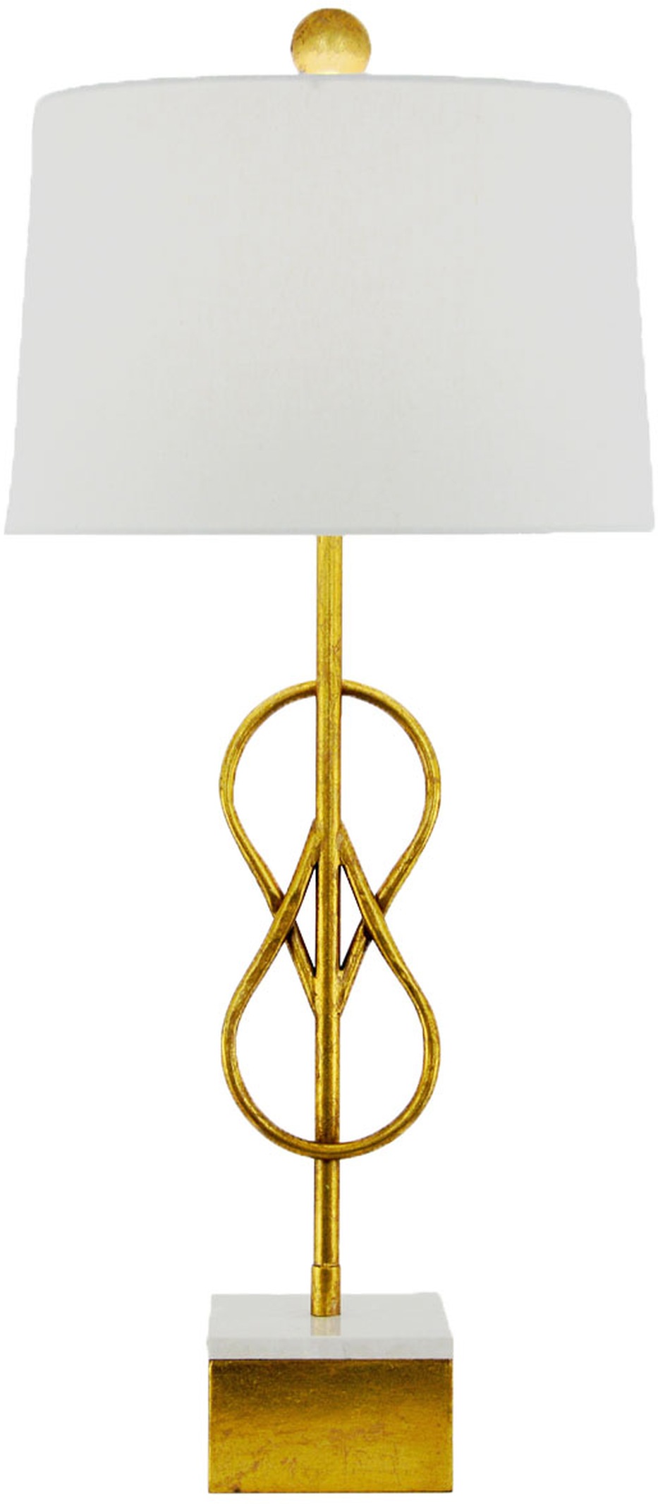 Zeugma Imports® Gold Table Lamp
