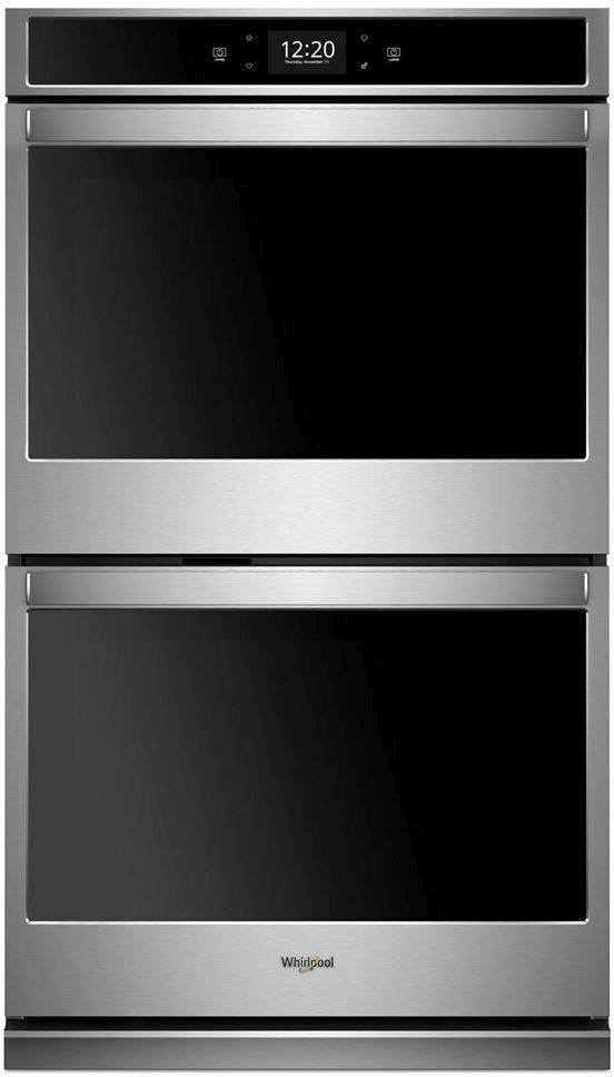 Whirlpool® 27" Fingerprint Resistant Stainless Steel Double Electric Wall Oven