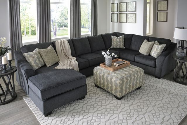 Signature Design by Ashley® Eltmann 4-Piece Slate Sectional with Chaise 20
