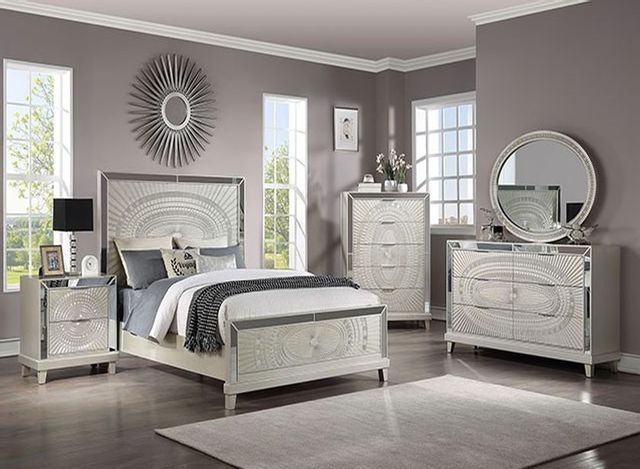 5 Piece Queen Panel Bed Set