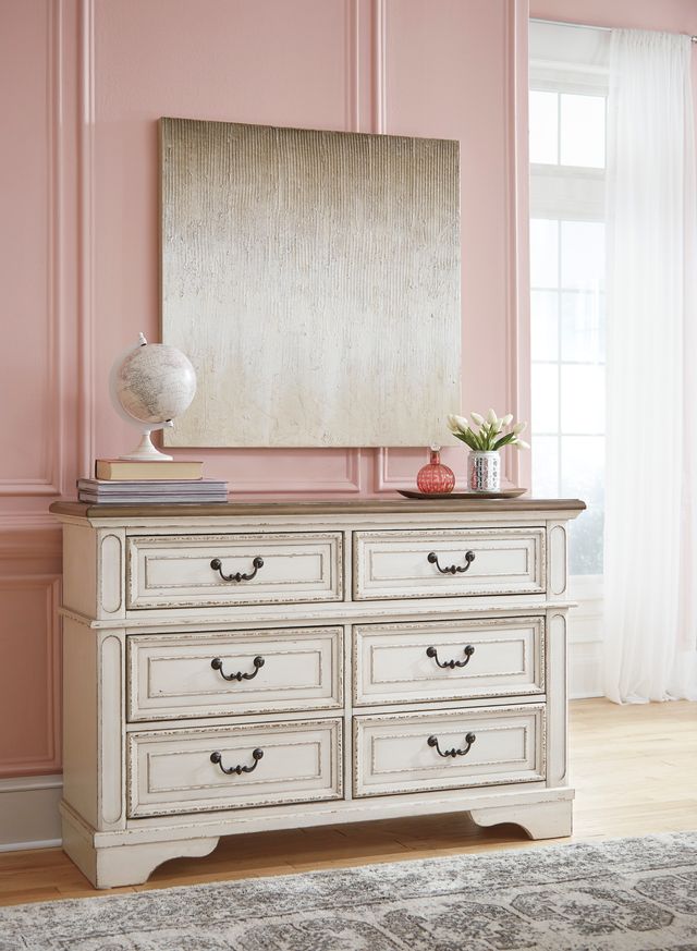 Signature Design by Ashley® Realyn Realyn Antiqued Two Tone Youth Dresser 5