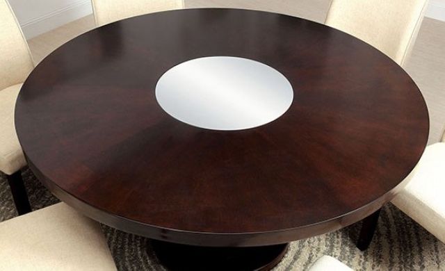 Furniture of America® Cimma Espresso Round Dining Table