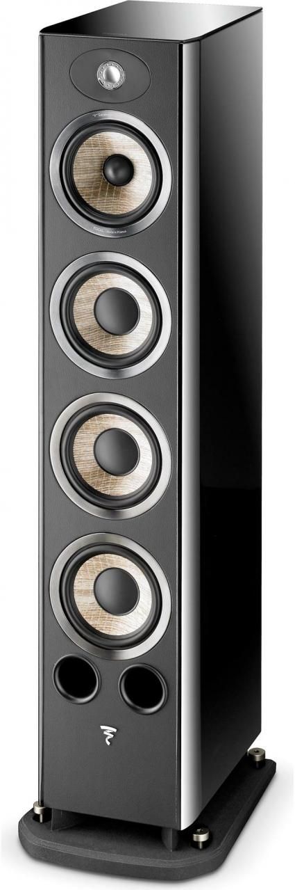 Focal® Aria 6.5" 3-Way Floor Standing Speaker-Black High Gloss 0