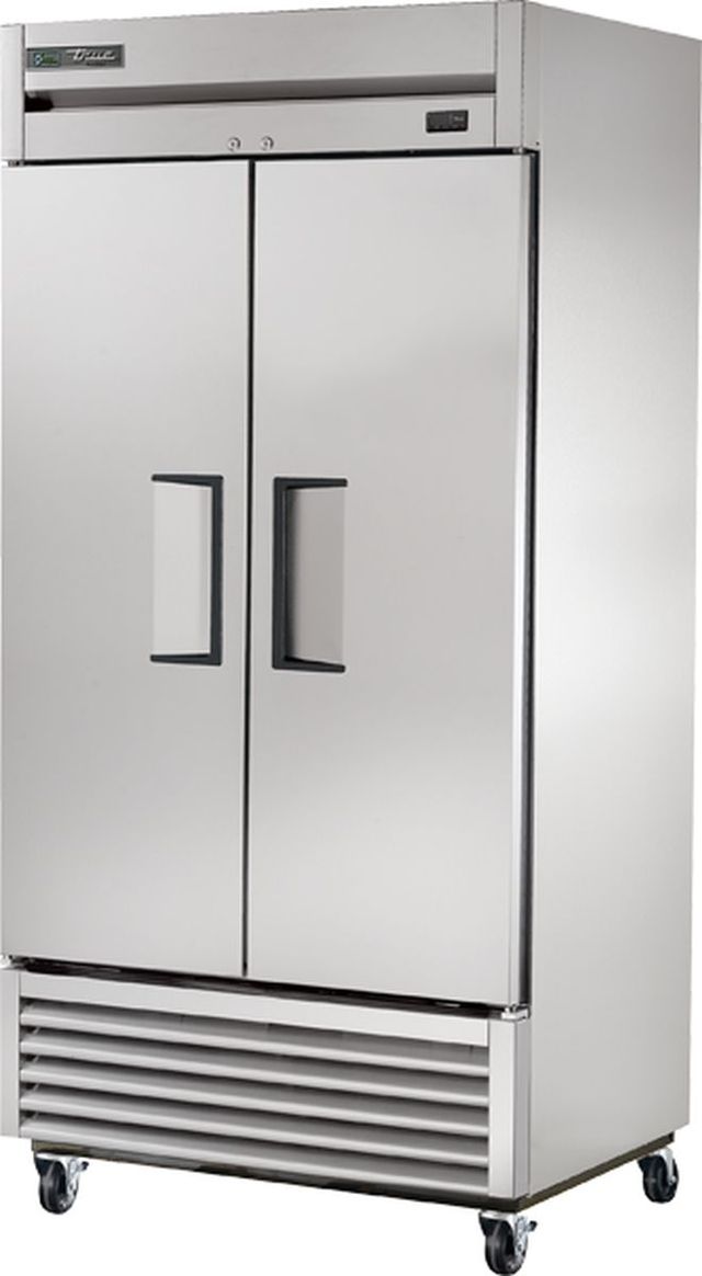 True®T-Series 35 Cu. Ft. Stainless Steel Reach-In Solid Swing Door ...