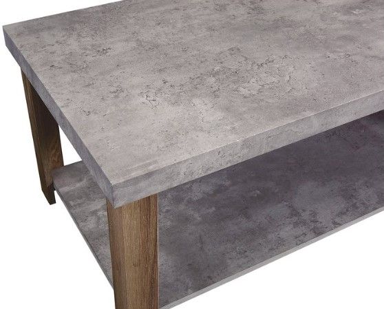 Progressive® Furniture Driver 3-Piece Gray/Oak Living Room Table Set-1
