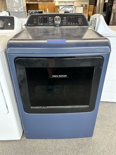 ASIS GE Profile™ 7.3 Cu. Ft. Sapphire Blue Front Load Electric Dryer