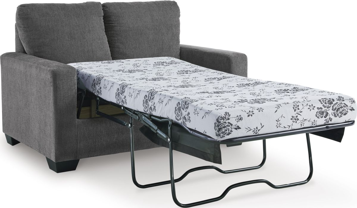 Signature Design By Ashley Rannis Pewter Twin Sofa Sleeper Big Sandy   47324808 65dc 41f8 Aa52 81774ce09607 