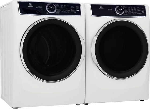 Electrolux White Front Load Laundry Pair | Livingood's Appliances & Bedding