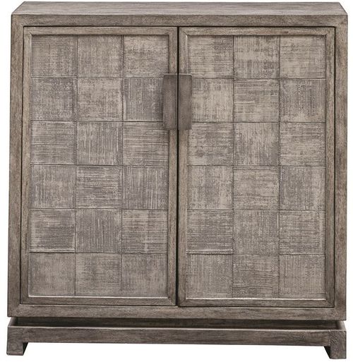 Uttermost® by Billy Moon Hamadi Distressed Gray Cabinet