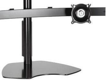 Chief® Black Widescreen Quad Monitor Table Stand 1