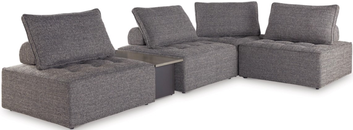 Low profile outdoor discount sectional