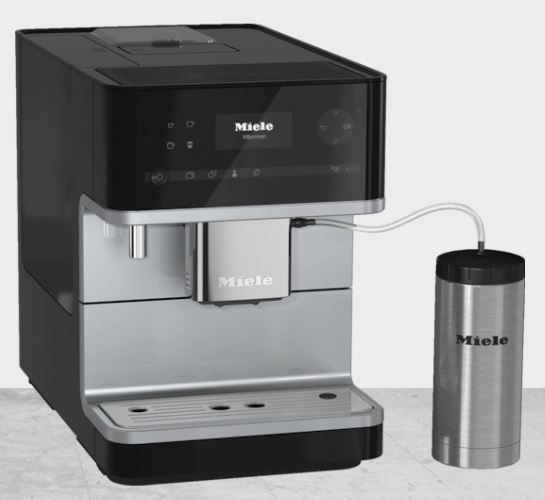 Miele coffee machine built 2024 in instructions