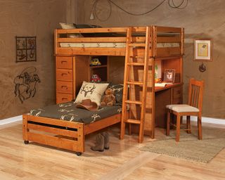 Trendwood Bunkhouse Bronco Youth Chest End