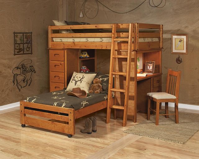 Trendwood Bunkhouse Bronco Youth Chest End 0