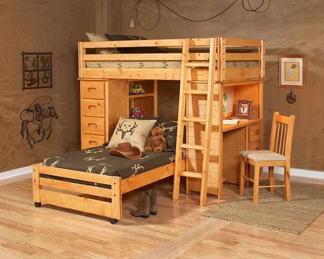 Trendwood Bunkhouse Bronco Youth Chest End 1