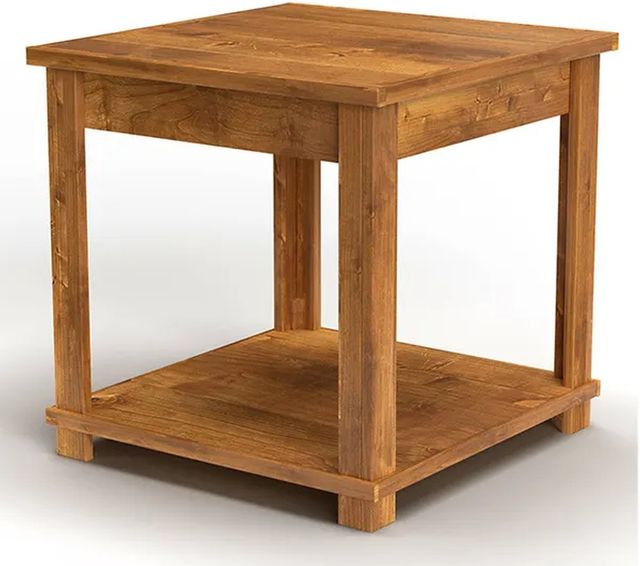 Legends Home Deer Valley Fruitwood End Table