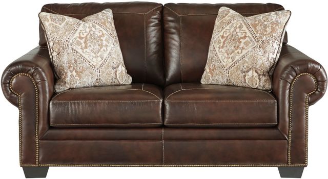 Signature Design by Ashley® Roleson 2-Piece Walnut Living Room Seating Set 2