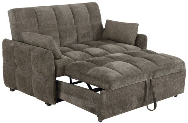 Coaster® Cotswold Beige Tufted Cushion Sleeper Sofa 5
