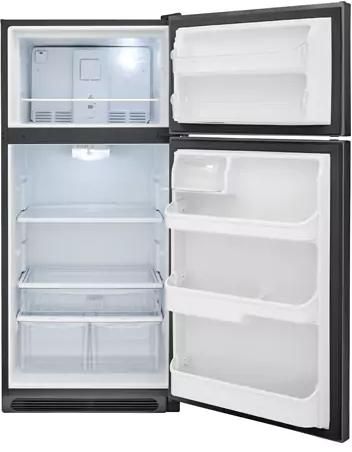 Frigidaire Gallery® 18.0 Cu. Ft. Black Stainless Steel Top Freezer Refrigerator 1