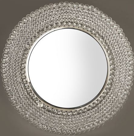 Signature Design by Ashley® Marly Clear/Silver Accent Mirror 3